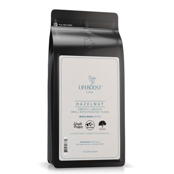Lifeboost Hazelnut Flavored Coffee