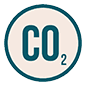 carbon dioxide icon