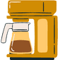 drip coffee maker icon