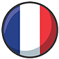 french flag / french coffee icon