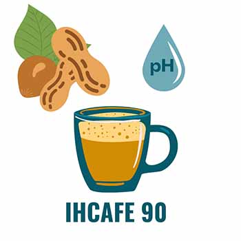 IHCAFE 90 has light nut flavors and low acidity