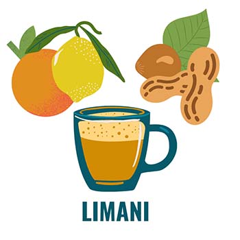 Limani coffee tastes of fresh citrus and nuts