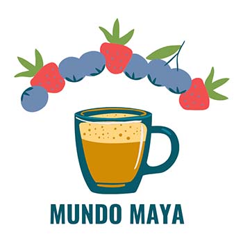 Mundo Maya coffee has rich berry notes and a complex finish