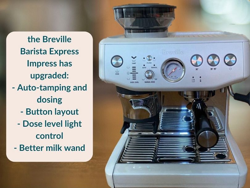 Improvements for the Breville Barista Express Impress espresso machine