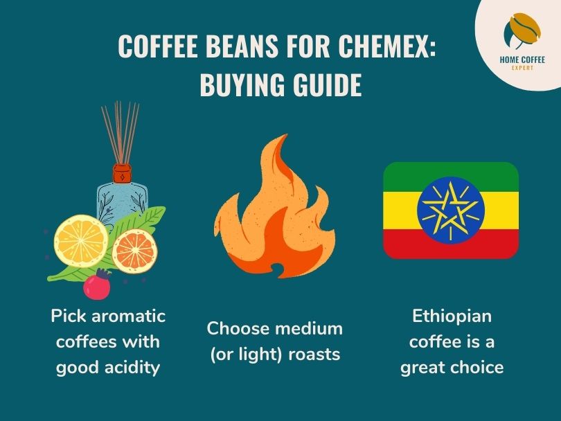Coffee Beans for Chemex: Buying Guide