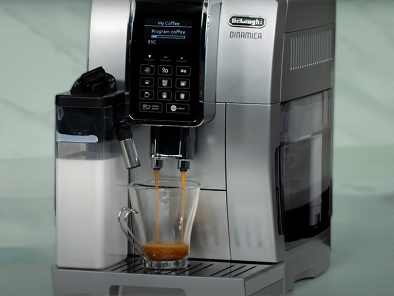 DeLonghi Dinamica with LatteCrema Milk Frother