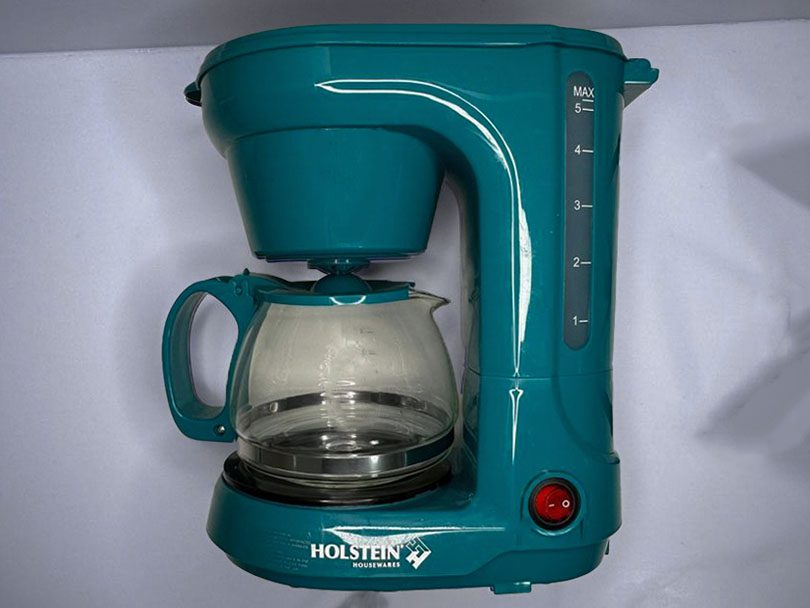 Holstein Housewares 5 Cup Coffee Maker Teal