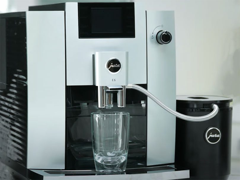 Jura E6 espresso machine