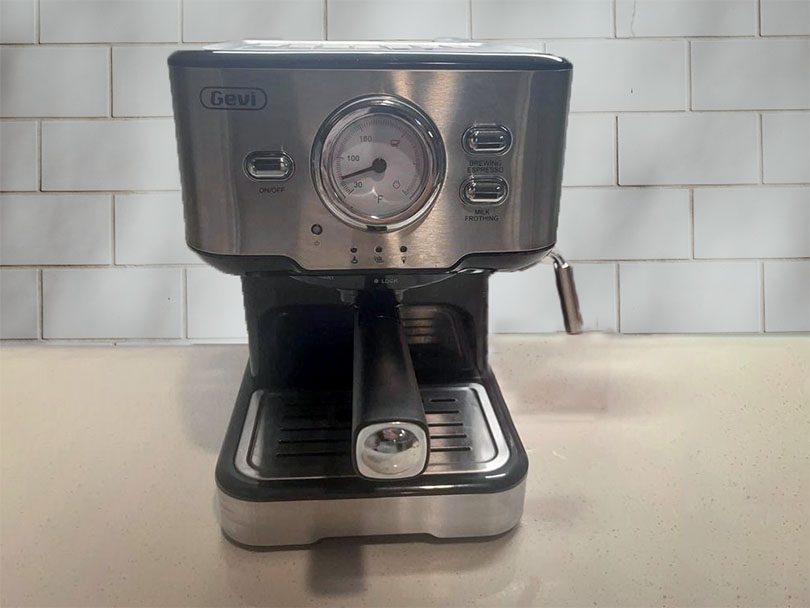 Gevi 20 Bar Pump Pressure Espresso Machine with Milk Frothing Wand