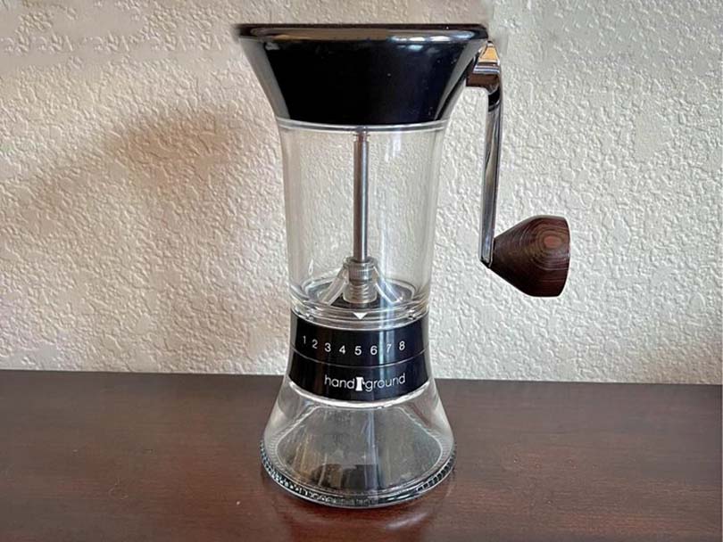 Handground precision coffee grinder