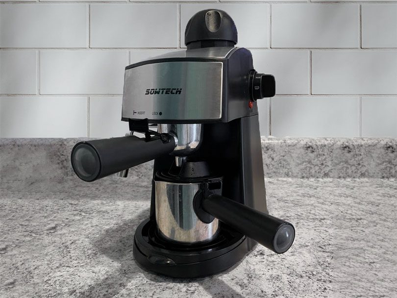 Best Espresso Machine Deal on  2023: $42 Sowtech Coffee Maker