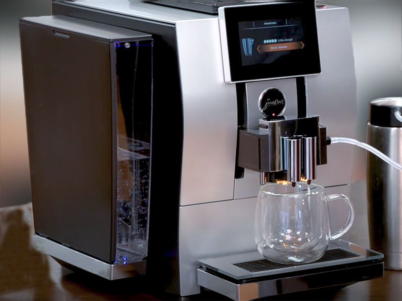 Jura Z8 Espresso Machine, front view