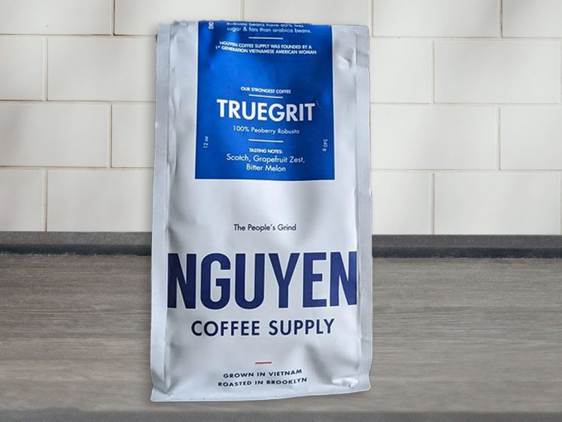 Bag of Nguyen Coffee Supply, Truegrit 100& Peaberry Robusta coffee beans