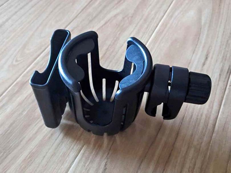 Bike/ Stroller/ Wheelchair clip-on coffee cup and phone holder