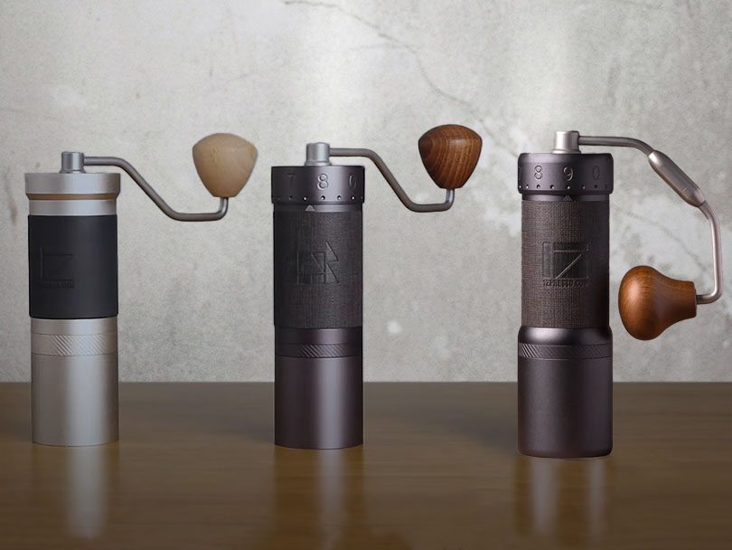 1Zpresso J series line-up: JX Pro, J Max, and J Ultra