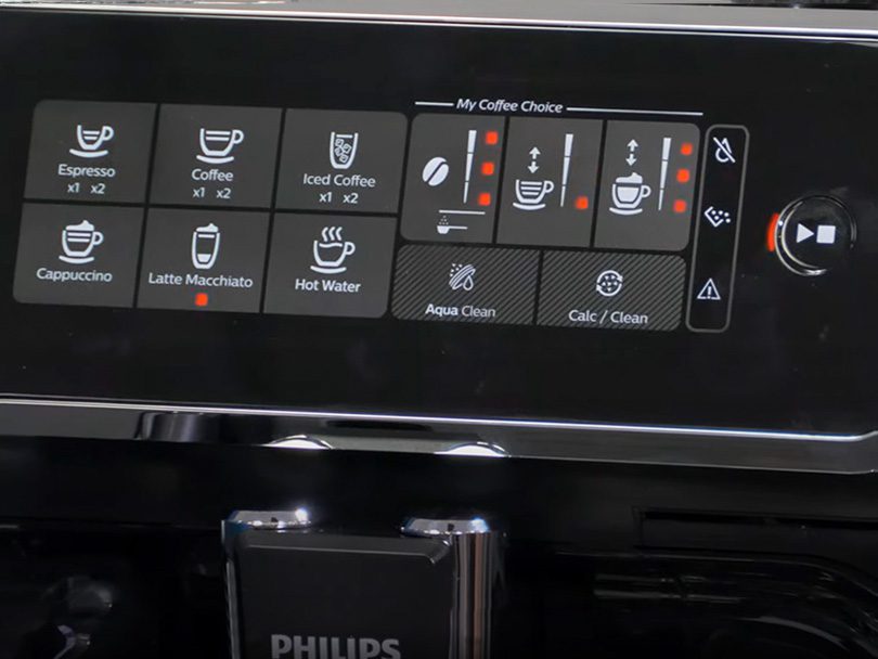 My preferred settings for a latte macchiato on the Philips 3200 LatteGo